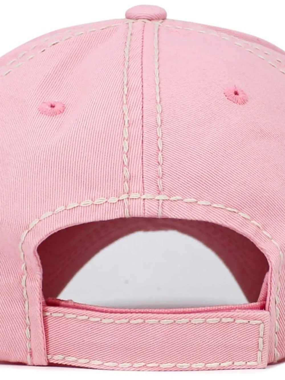 Dog Mom Pink Baseball Cap with Paw Embroidery